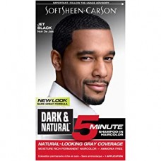 SoftSheen Carson Dark and Natural Jet Black 5 Minute Shampoo In Haircolor 